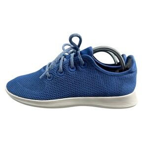 Allbirds Tree Runners Mens Blue Mesh Sustainable Walking Shoes Sneakers Size 10